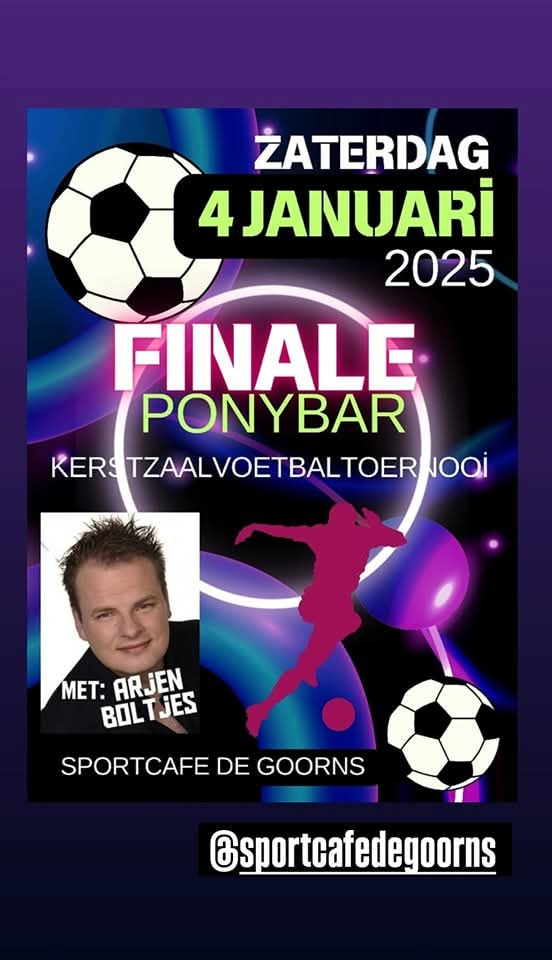 Finale kerstzaalvoetbal