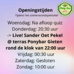 Ponybar open na de quiz