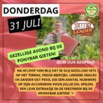 Sander oet Pekel @ terras Ponybar