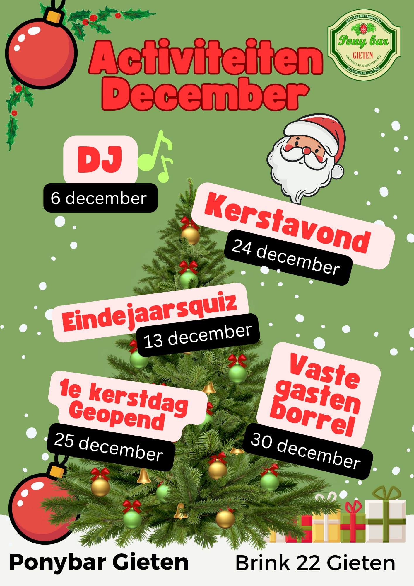 Eindejaars quiz @ Ponybar